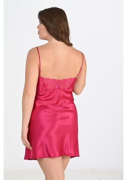 - 2'li Vişne Sabahlık Takımı Bigsize 6212