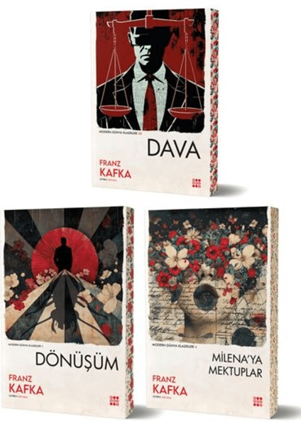 Franz Kafka 3'lü Set (3 Kitap Takım)