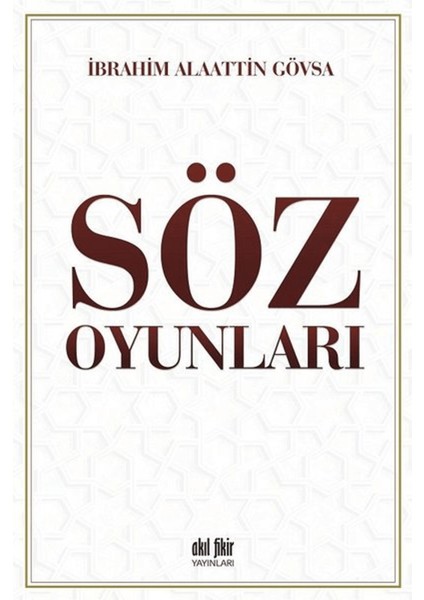 Söz Oyunları
