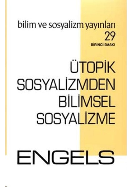 Ütopik Sosyalizmden Bilimsel Sosyalizme