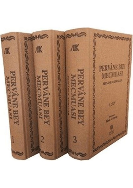 Pervane Bey Mecmuası (3 Cilt Takım)