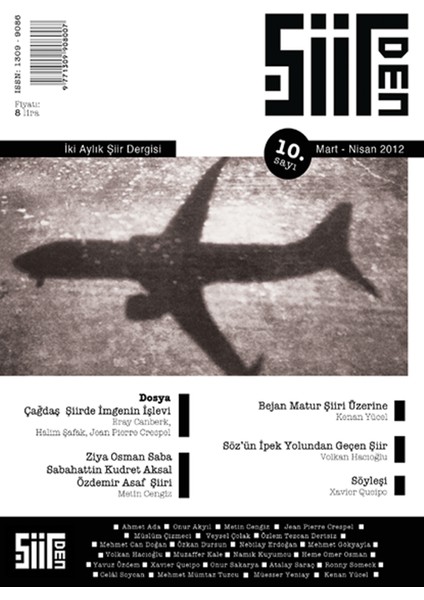 Şiirden Iki Aylık Şiir Dergisi Sayı: 10