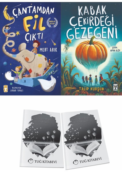 Çantamdan Fil Çıktı ve Kabak Çekirdeği Gezegeni + Hediyeli