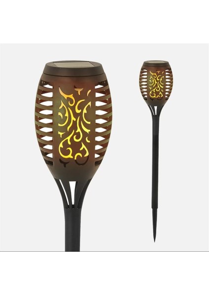 12 Ledli Alev Efektli Güneş Enerjili Solar Saplama Bahçe Dış Mekan fiyatları