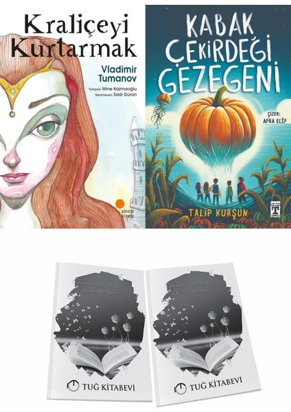 Kraliçeyi Kurtarmak ve Kabak Çekirdeği Gezegeni + Hediyeli