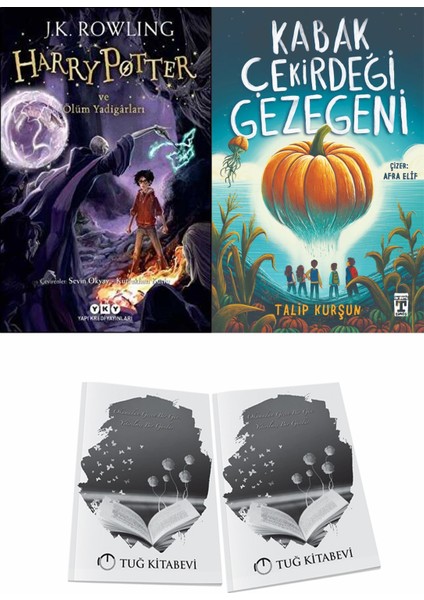 Harry Potter ve Ölüm Yadigârları ve Kabak Çekirdeği Gezegeni + Hediyeli