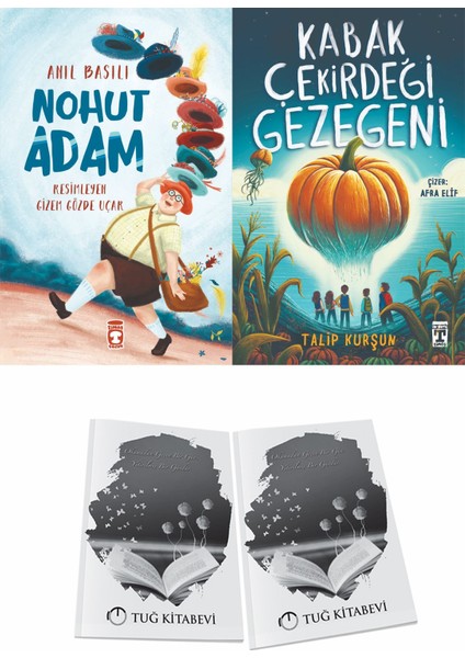 Nohut Adam ve Kabak Çekirdeği Gezegeni + Hediyeli