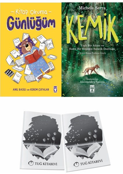 Kitap Okuma Günlüğüm ve Kemik + Hediyeli