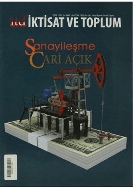 Iktisat ve Toplum Dergisi Sayı: 16
