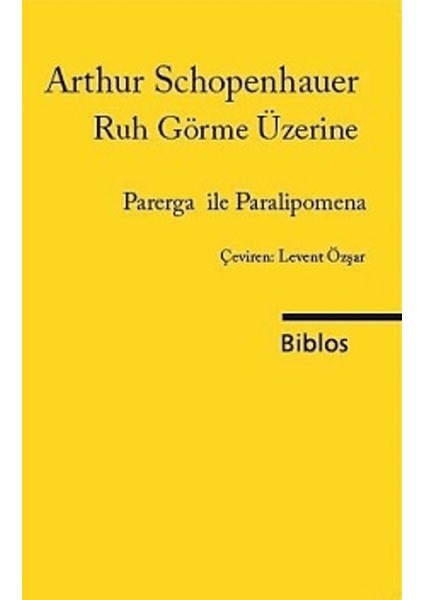Ruh Görme Üzerine