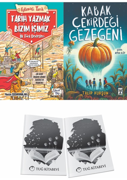 Tarih Yazmak Bizim Işimiz Ilk Türk Devletleri ve Kabak Çekirdeği Gezegeni + Hediyeli