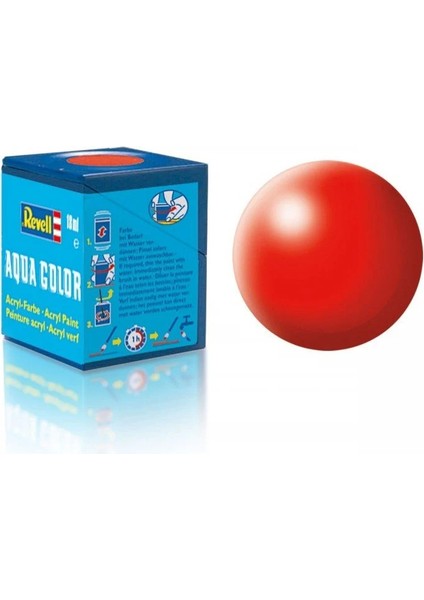 Revell 332 - Aqua Color Luminous Red - Silk Boya - 18 ml