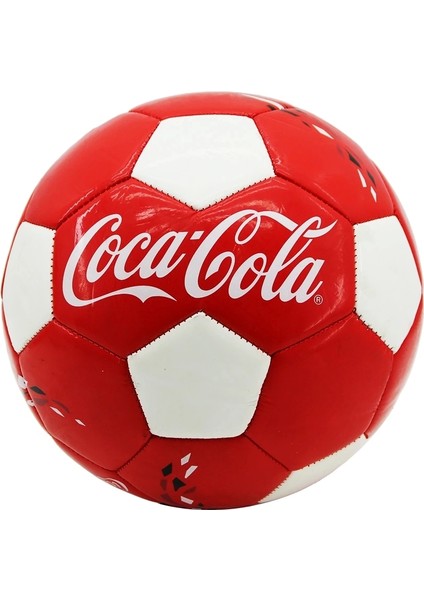 Futbol Topu Dikişli - Kırmızı Beyaz (5047)