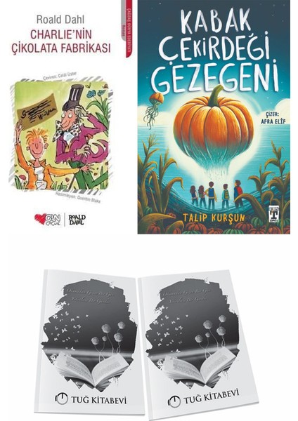 Charlie’nin Çikolata Fabrikası ve Kabak Çekirdeği Gezegeni + Hediyeli
