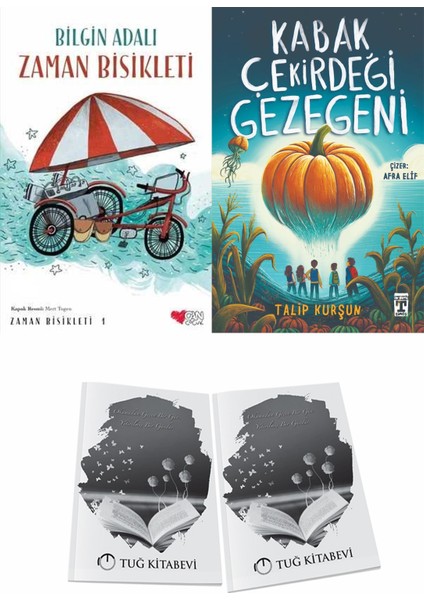 Zaman Bisikleti 1 ve Kabak Çekirdeği Gezegeni + Hediyeli