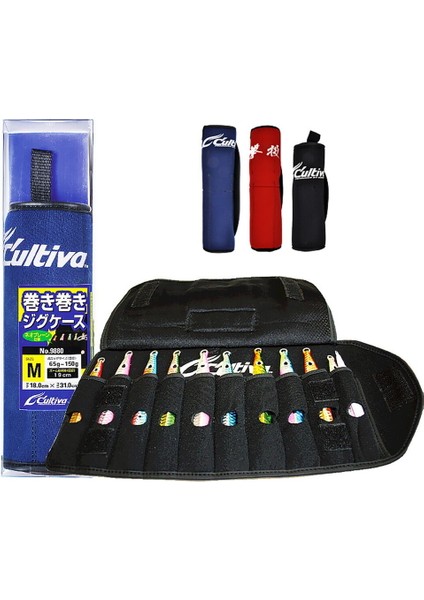 Cultiva NO:9880 Neoprene Jig Mat Çantası Red 25CM