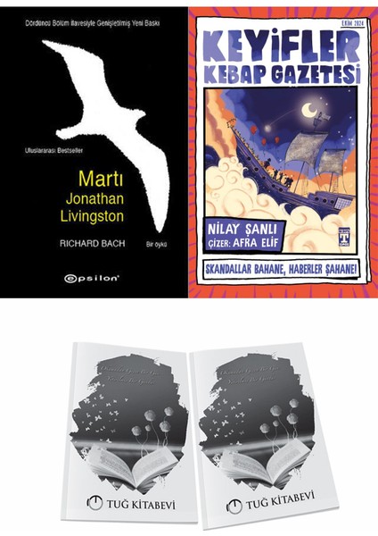 Martı Jonathan Livingston ve Keyifler Kebap Gazetesi + Hediyeli