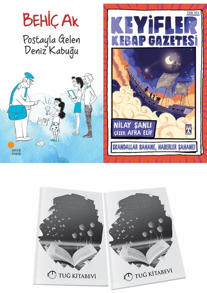 Postayla Gelen Deniz Kabuğu ve Keyifler Kebap Gazetesi + Hediyeli