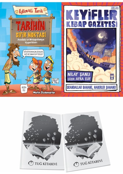 Tarihin Sıfır Noktası Anadolu ve Mezopotamya Uygarlıkları ve Keyifler Kebap Gazetesi + Hediyeli