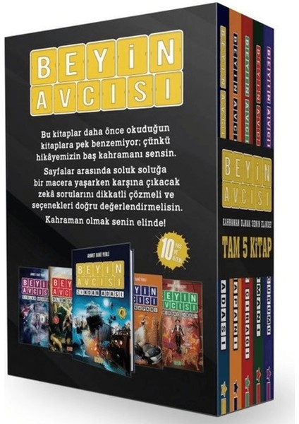 Beyin Avcısı (5 Kitap Takım Kutulu)