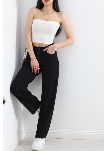 Baggy Kot Pantolon Siyah
