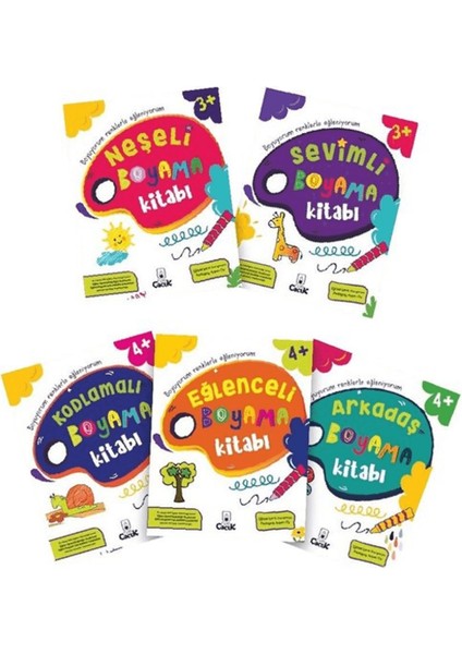 Boyama Kitabı Serisi (5 Kitap Takım)