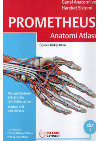 Prometheus Anatomi Atlası 1. Cilt