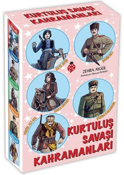 Kurtuluş Savaşı Kahramanları Seti (5 Kitap Takım)