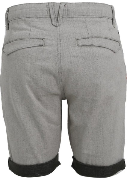 Açık Mavi Comfort Fit Bermuda Şort