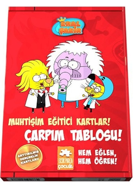 Muhtişim Eğitici Kartlar! - Çarpım Tablosu!
