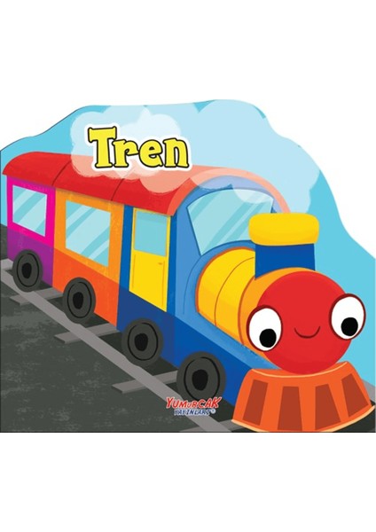 Tren - Şekilli Kitap