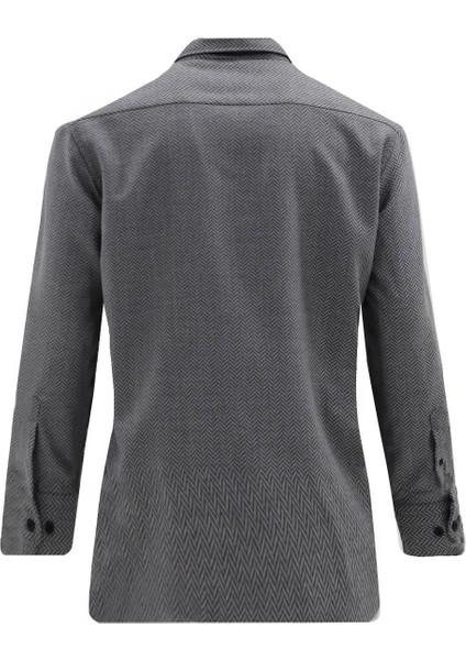 Gri Comfort Fit Gömlek Ceket fiyatları