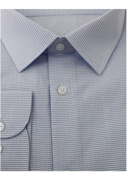 Mavi Slim Fit Uzun Kol Gömlek modelleri
