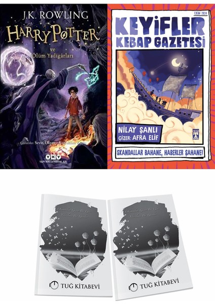 Harry Potter ve Ölüm Yadigârları ve Keyifler Kebap Gazetesi + Hediyeli