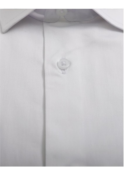 Beyaz Pamuk Saten Gömlek modelleri