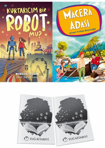 Kurtarıcım Bir Robot Mu? ve Macera Adası + Hediyeli