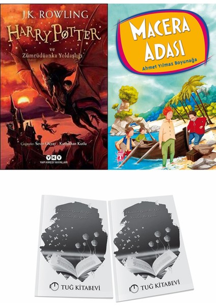 Harry Potter ve Zümrüdüanka Yoldaşlığı ve Macera Adası + Hediyeli