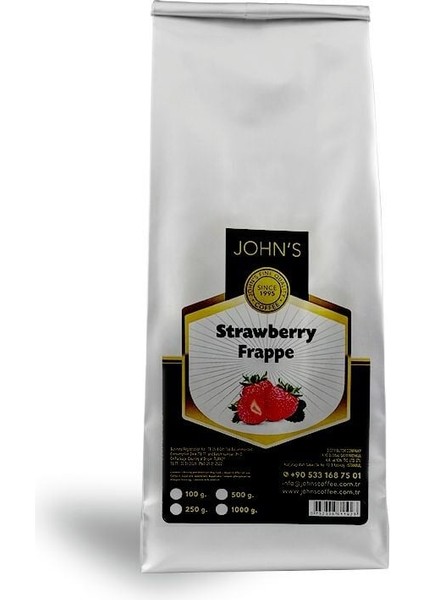 Çilekli Frappe 250 gr