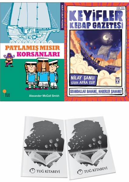 Patlamış Mısır Korsanları ve Keyifler Kebap Gazetesi + Hediyeli