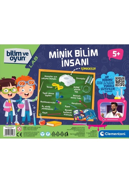 Bilim ve Oyun Minik Bilim Insanı modelleri