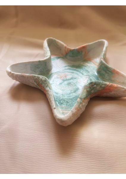 Dekoratif Deniz Yıldızı Takı Kasesi/sunumluk/mumluk fiyatları