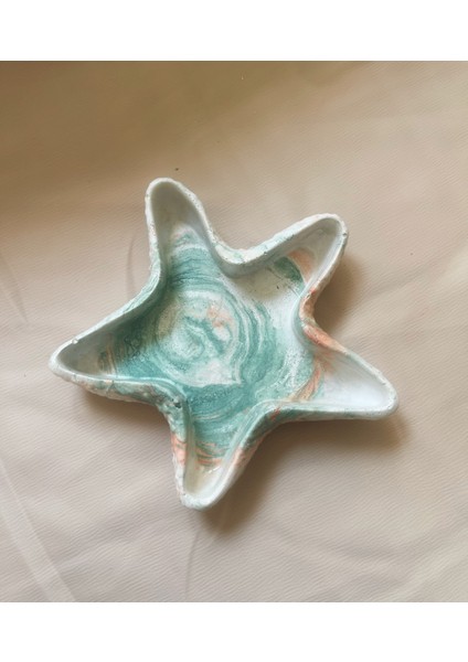 Dekoratif Deniz Yıldızı Takı Kasesi/sunumluk/mumluk modelleri
