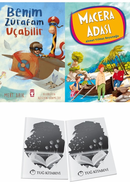 Benim Zürafam Uçabilir ve Macera Adası + Hediyeli