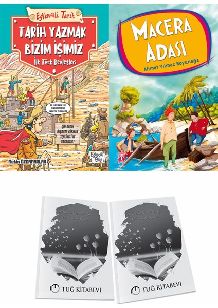 Tarih Yazmak Bizim Işimiz Ilk Türk Devletleri ve Macera Adası + Hediyeli