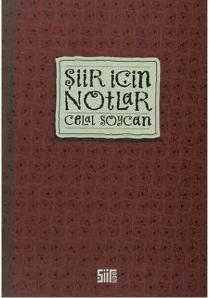 Şiir Için Notlar