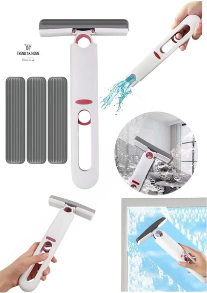 Taşınabilir Mini Mop Kendinden Sıkmalı Mini Temizlik Paspası Mutfak Araba Banyo Camlarda Kullanım fırsatları