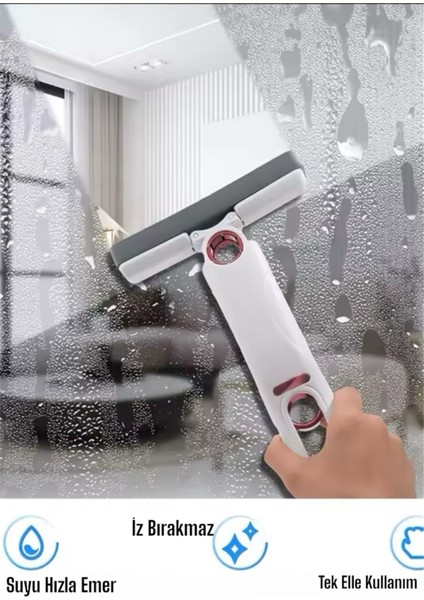 Taşınabilir Mini Mop Kendinden Sıkmalı Mini Temizlik Paspası Mutfak Araba Banyo Camlarda Kullanım