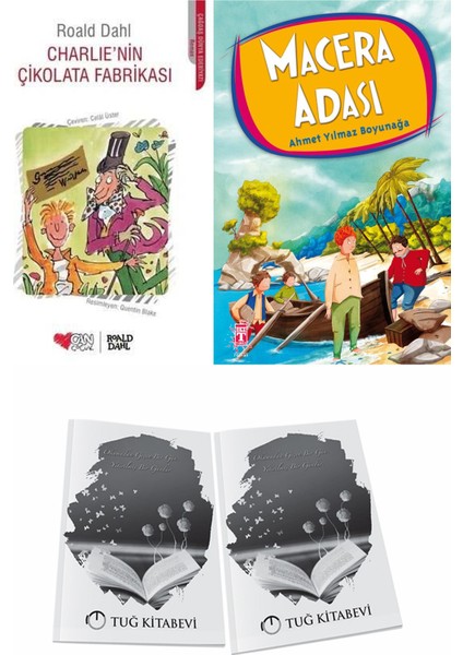 Charlie’nin Çikolata Fabrikası ve Macera Adası + Hediyeli