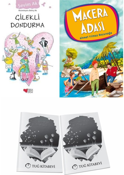 Çilekli Dondurma ve Macera Adası + Hediyeli