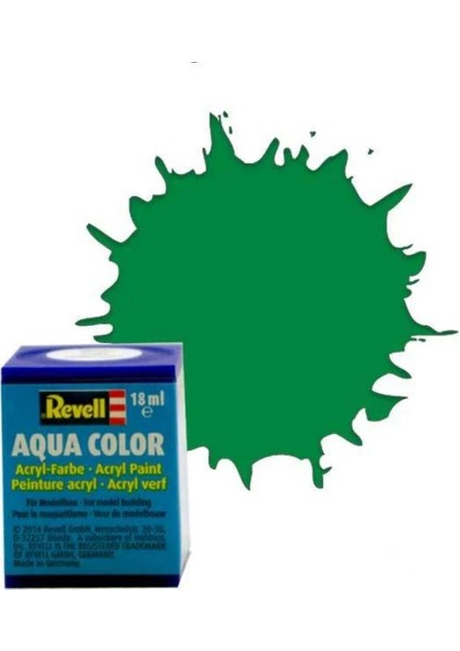 Aqua Color Emerald Green - Gloss Boya - 18 ml